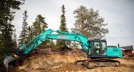 Гусеничный экскаватор Kobelco SK210LC-8