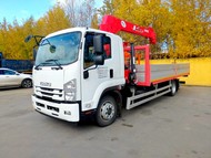 Манипулятор ISUZU, стрела 4 тонны, борт 6 тонн